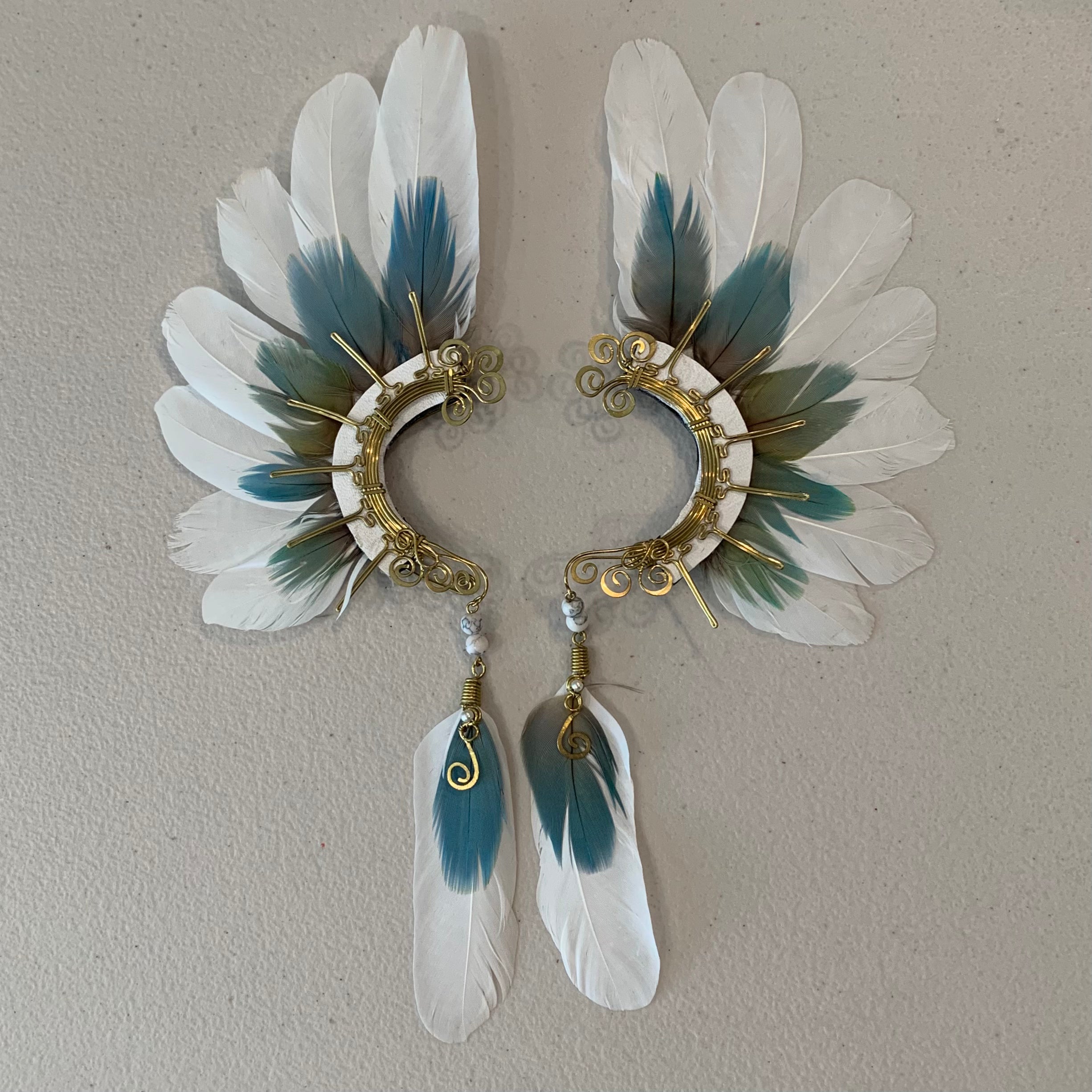 Feather wing Earrings 583