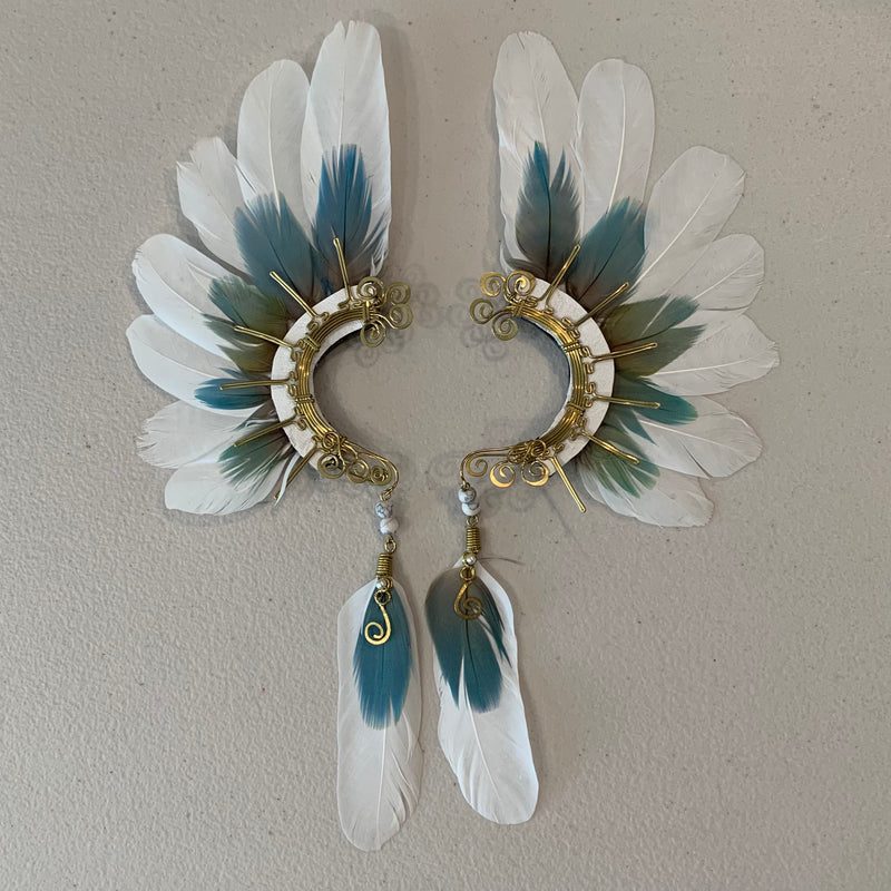 Feather wing Earrings 583