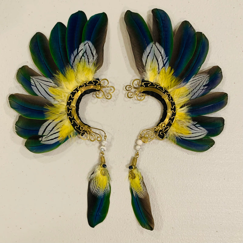 Feather wing Earrings 634