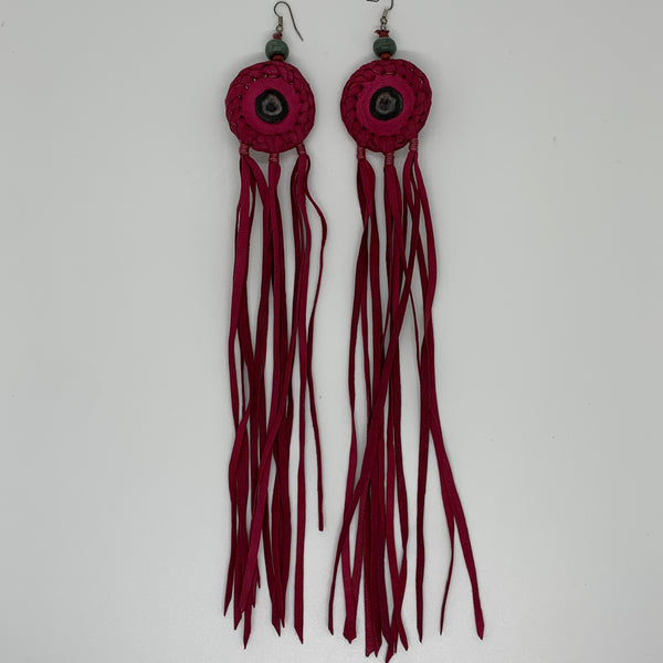 Leather Earrings 10