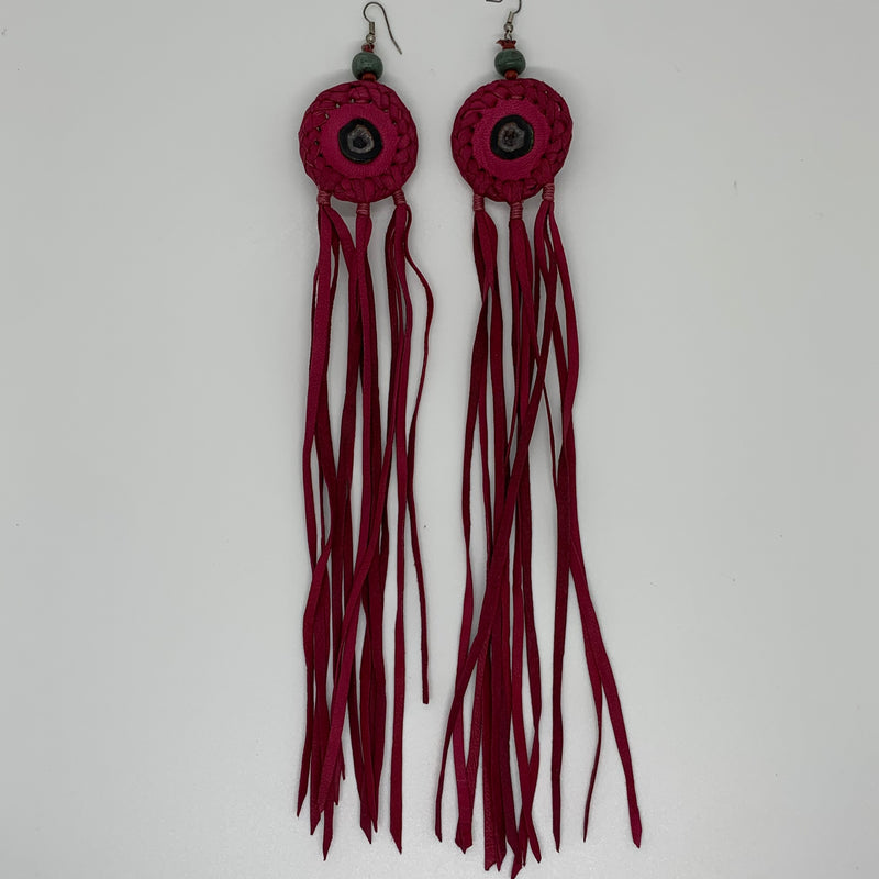 Leather Earrings 10