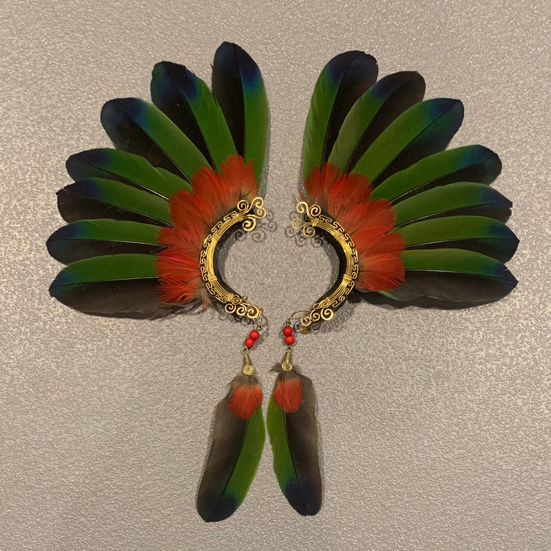 Feather wing Earrings 288