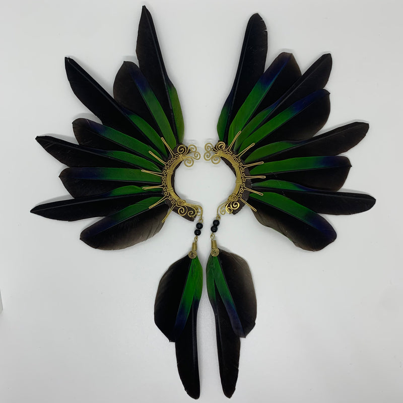 Feather wing Earrings 382