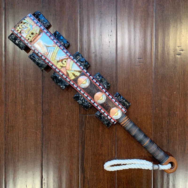Macuahuitl (Aztec Club ) 27” Coyolxauhqui