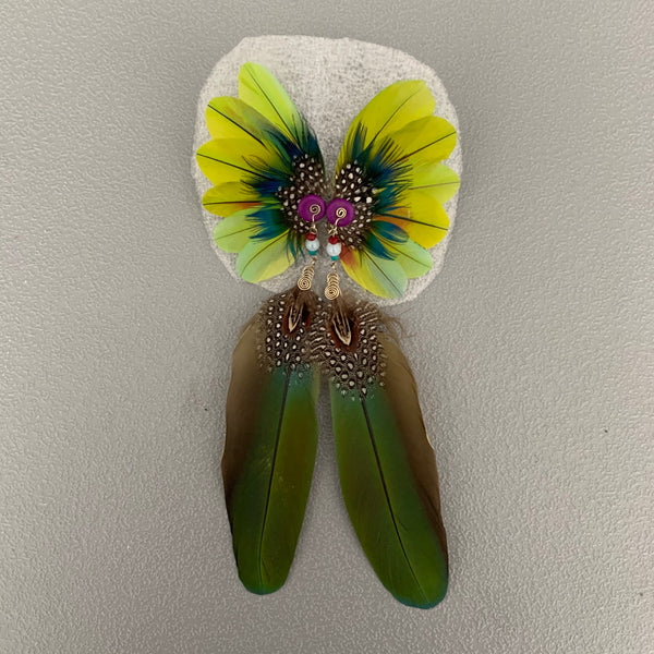 Feather wing Earrings 158