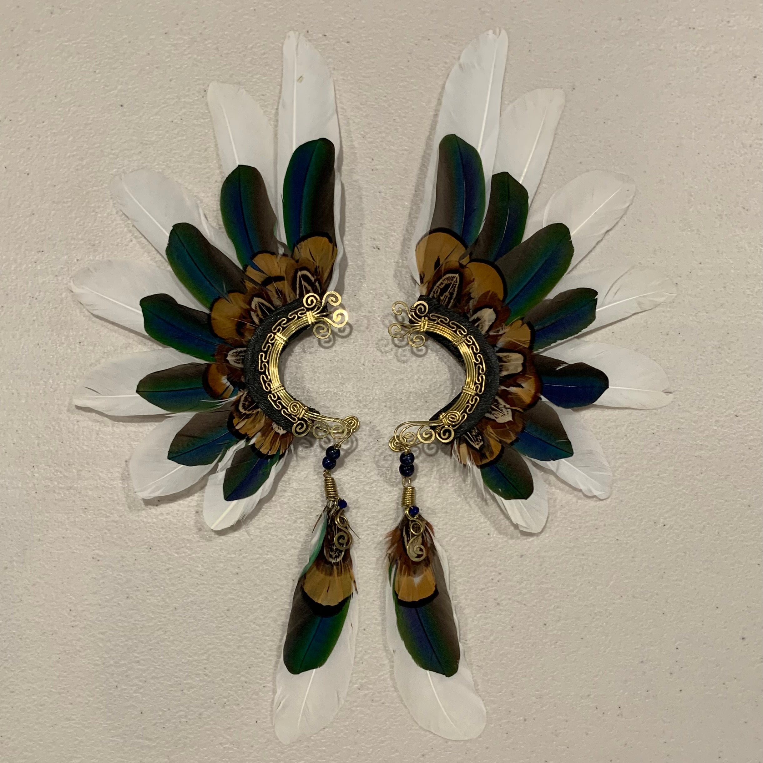 Feather wing Earrings 497