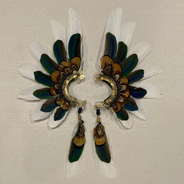 Feather wing Earrings 497