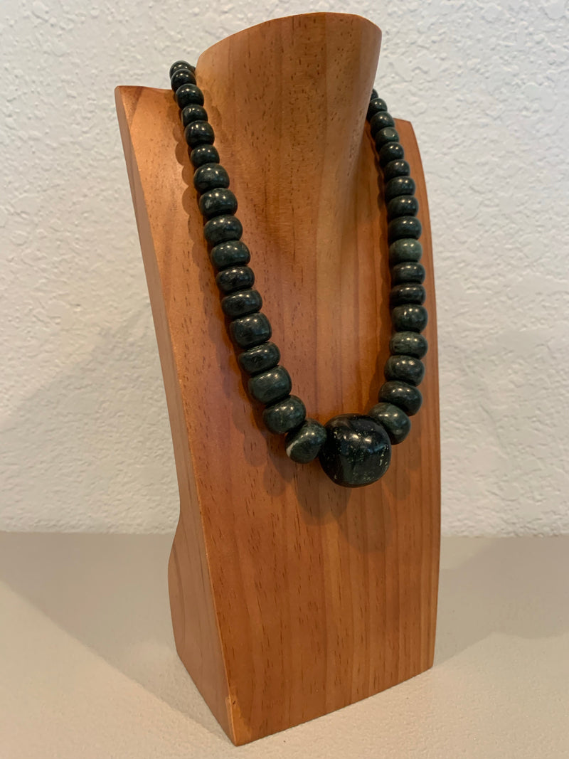 Necklace - Guatamala Jade and Jade pendent