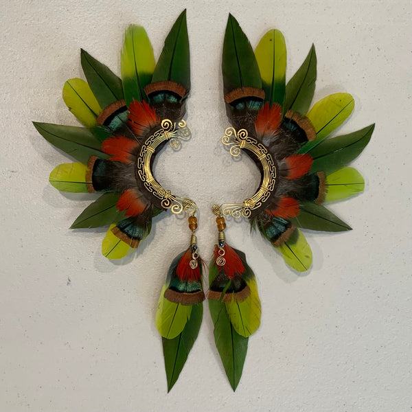 Feather wing Earrings 529