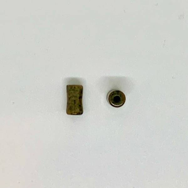 Earrings Jade plugs 3G ( 6.5 mm)