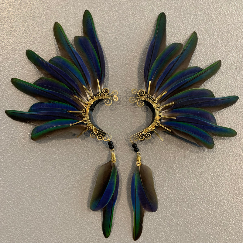 Feather wing Earrings 258