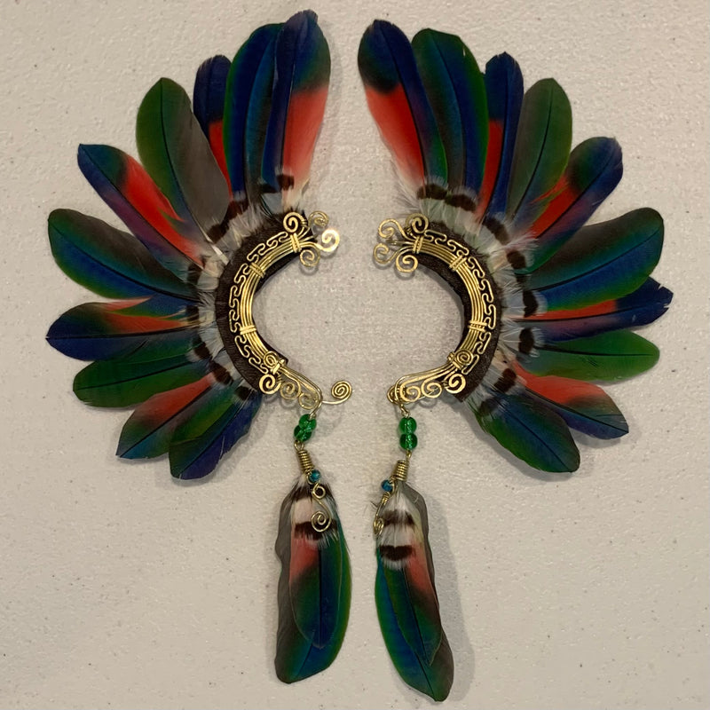 Feather wing Earrings 560