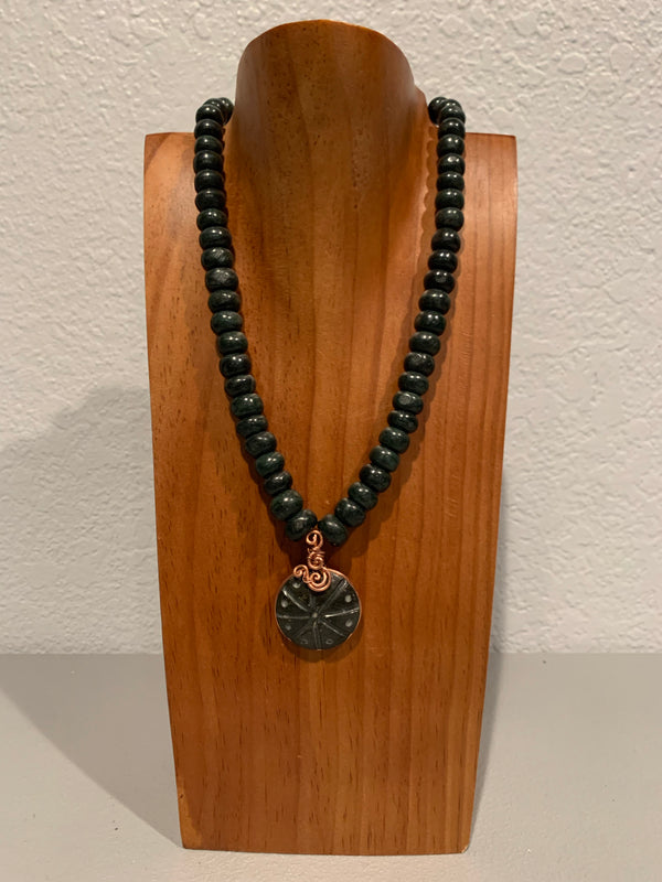 Necklace - Guatamala Jade Peyote 14