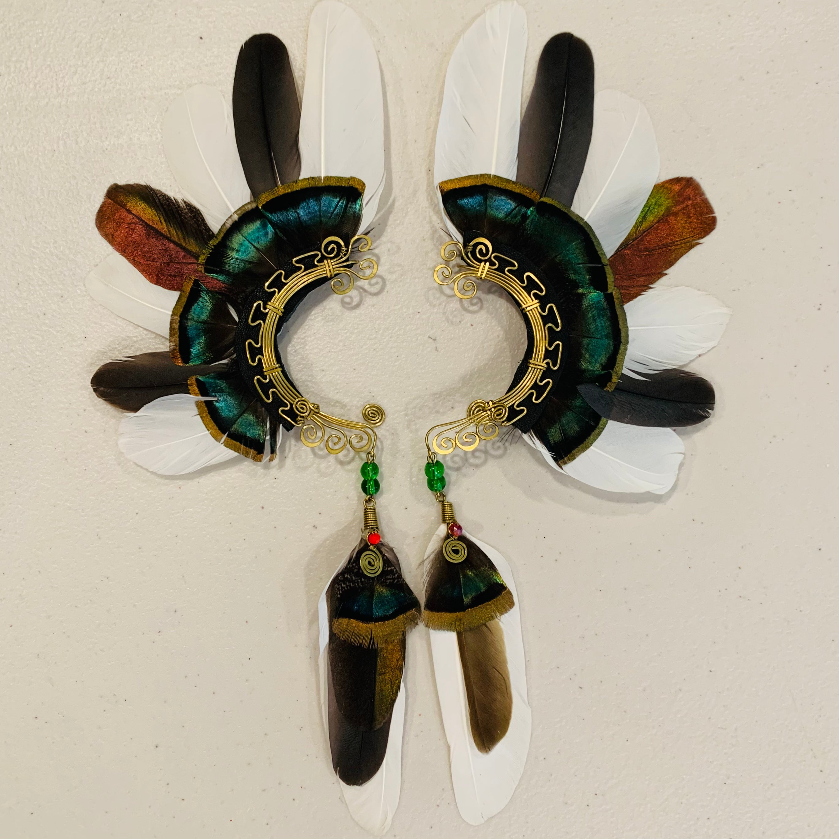 Feather wing Earrings 669