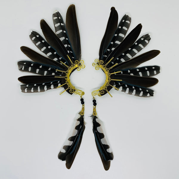 Feather wing Earrings 411