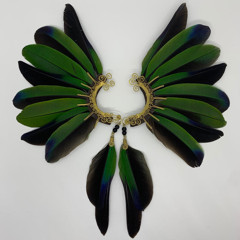 Feather wing Earrings 387