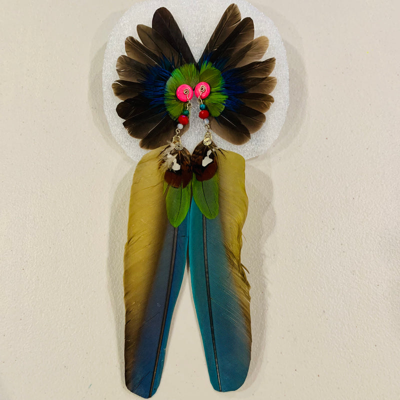 Feather wing Earrings 741