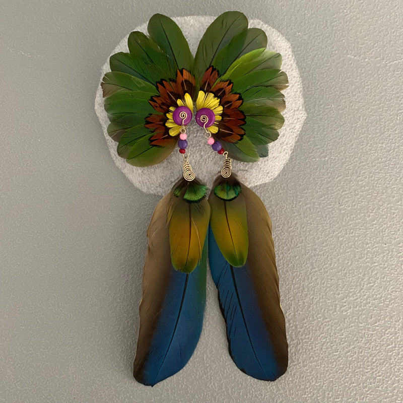 Feather wing Earrings 225