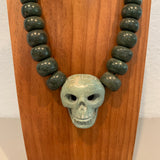 Necklace - Guatamala Jade & Skull