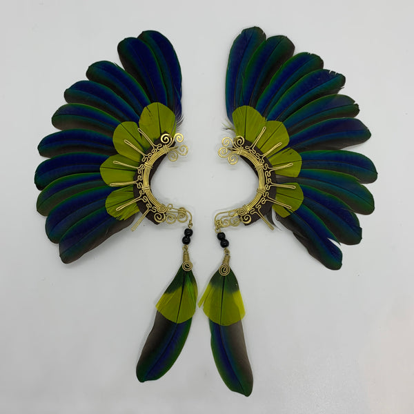 Feather wing Earrings 348