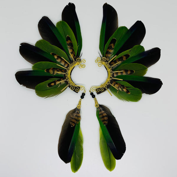 Feather wing Earrings 418