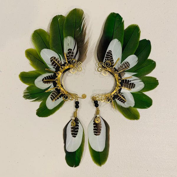 Feather wing Earrings 641