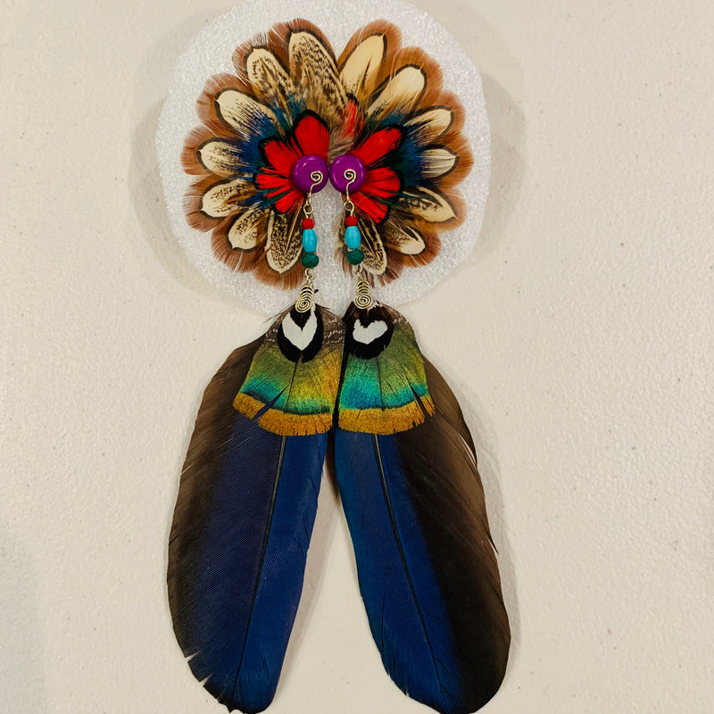 Feather wing Earrings 740