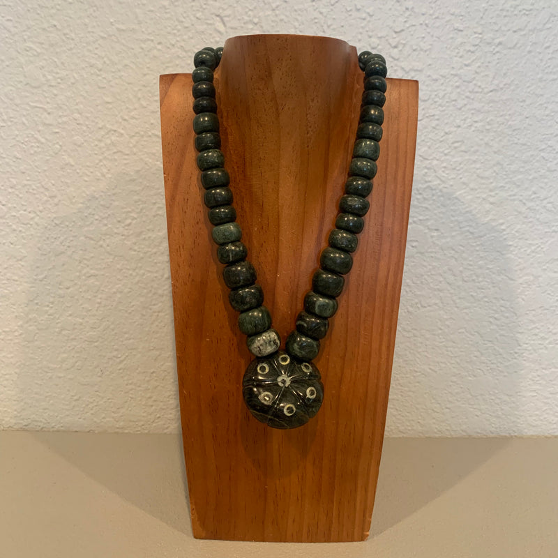 Necklace - Guatamala Jade and Peyote